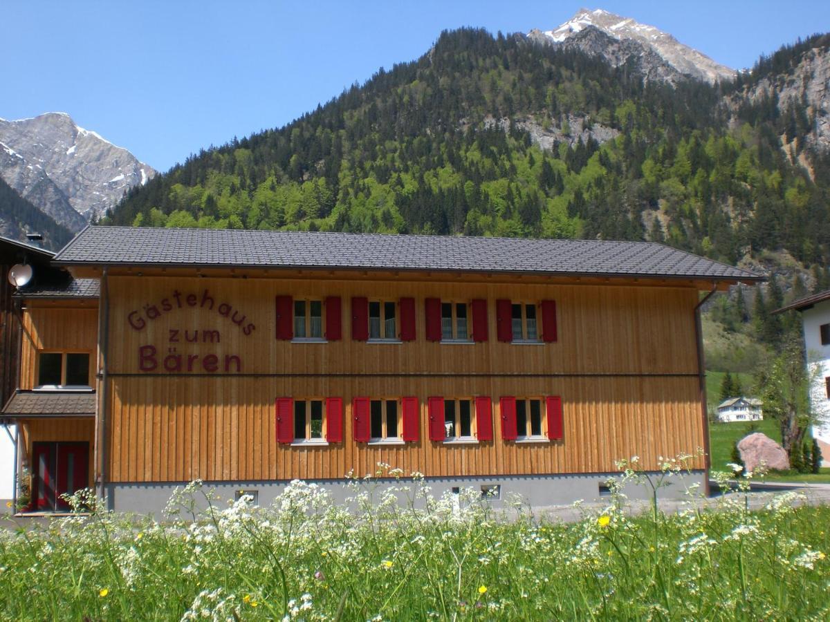 Apartamento Gaestehaus Zum Baeren Wald am Arlberg Exterior foto